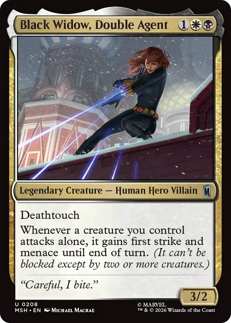Black Widow, Double Agent [Marvel Super Heroes] | Exor Games Bridgewater