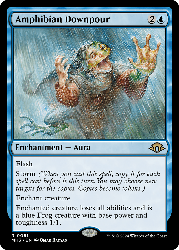 Amphibian Downpour [Modern Horizons 3] | Exor Games Bridgewater