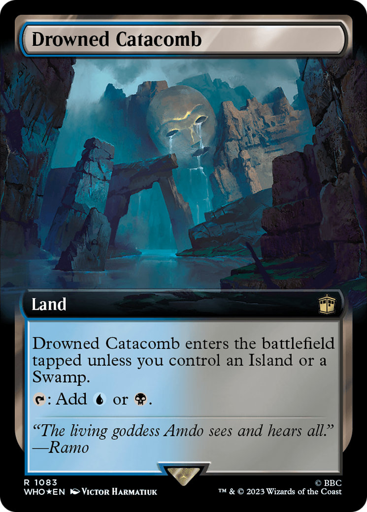 Drowned Catacomb (Extended Art) (Surge Foil) [Doctor Who] | Exor Games Bridgewater