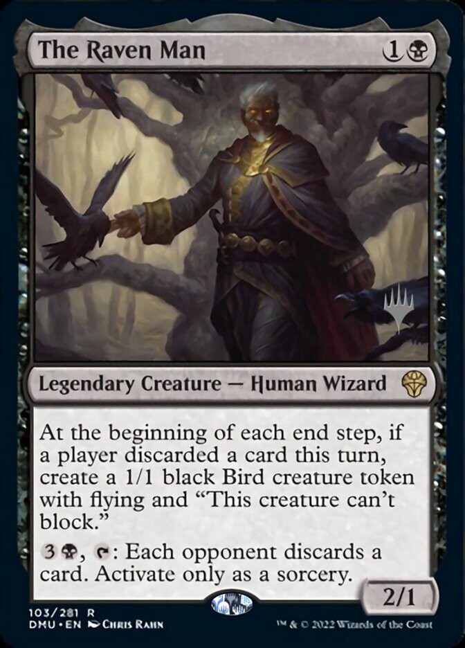 The Raven Man (Promo Pack) [Dominaria United Promos] | Exor Games Bridgewater