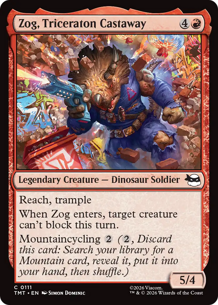 Zog, Triceraton Castaway [Teenage Mutant Ninja Turtles] | Exor Games Bridgewater
