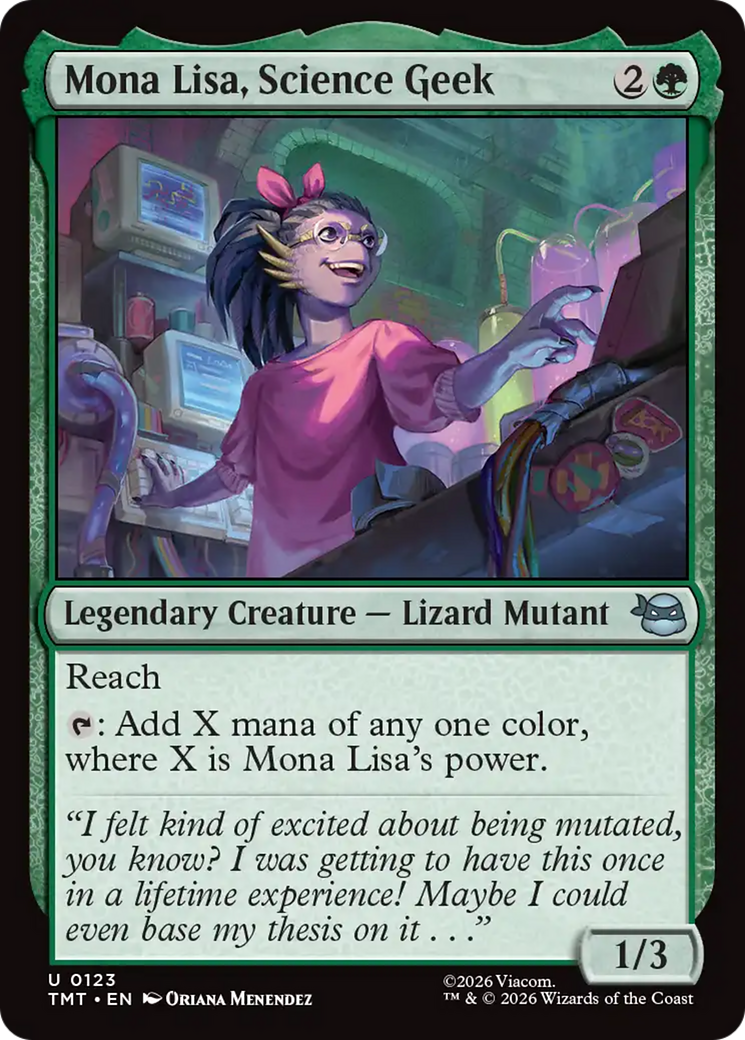 Mona Lisa, Science Geek [Teenage Mutant Ninja Turtles] | Exor Games Bridgewater