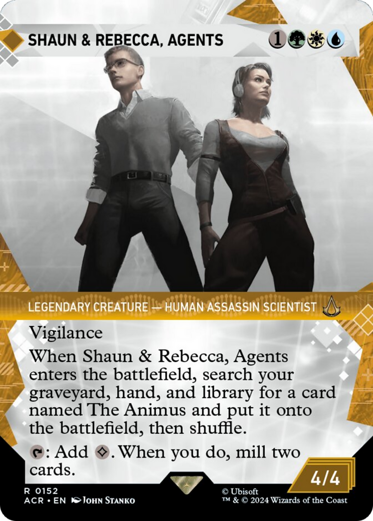 Shaun & Rebecca, Agents (Showcase) [Assassin's Creed] | Exor Games Bridgewater