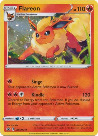 Flareon (SWSH041) [Sword & Shield: Black Star Promos] | Exor Games Bridgewater