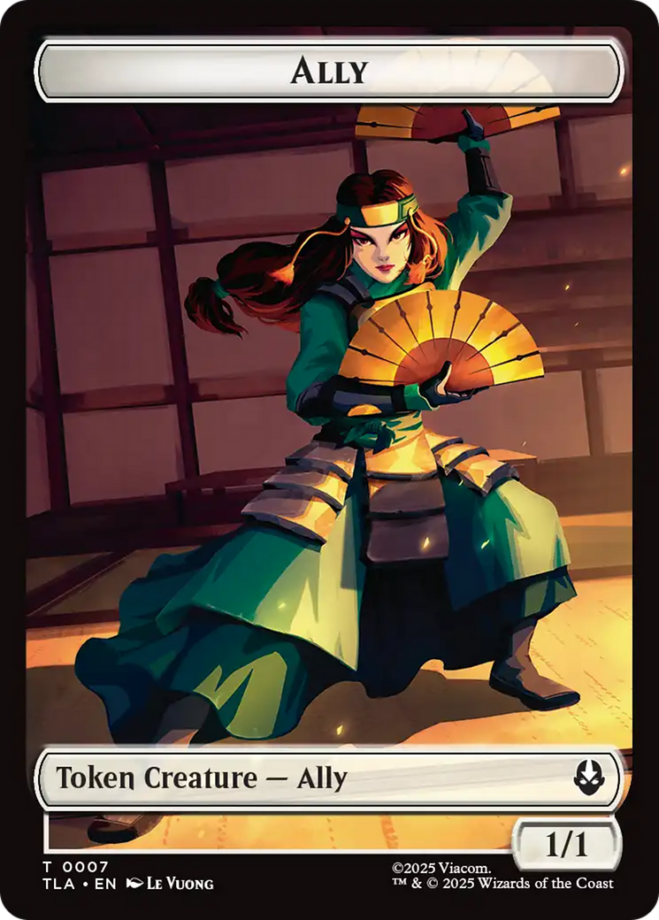 Food (0020) // Ally (0007) Double-Sided Token [Avatar: The Last Airbender Tokens] | Exor Games Bridgewater