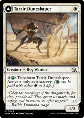 Tarkir Duneshaper // Burnished Dunestomper [March of the Machine] | Exor Games Bridgewater