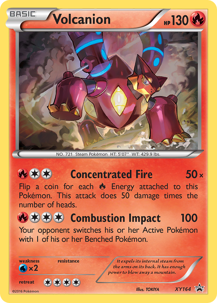 Volcanion (XY164) [XY: Black Star Promos] | Exor Games Bridgewater