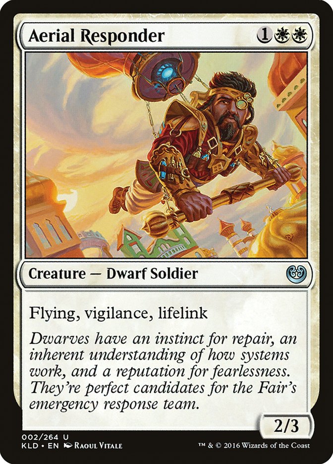 Aerial Responder [Kaladesh] | Exor Games Bridgewater