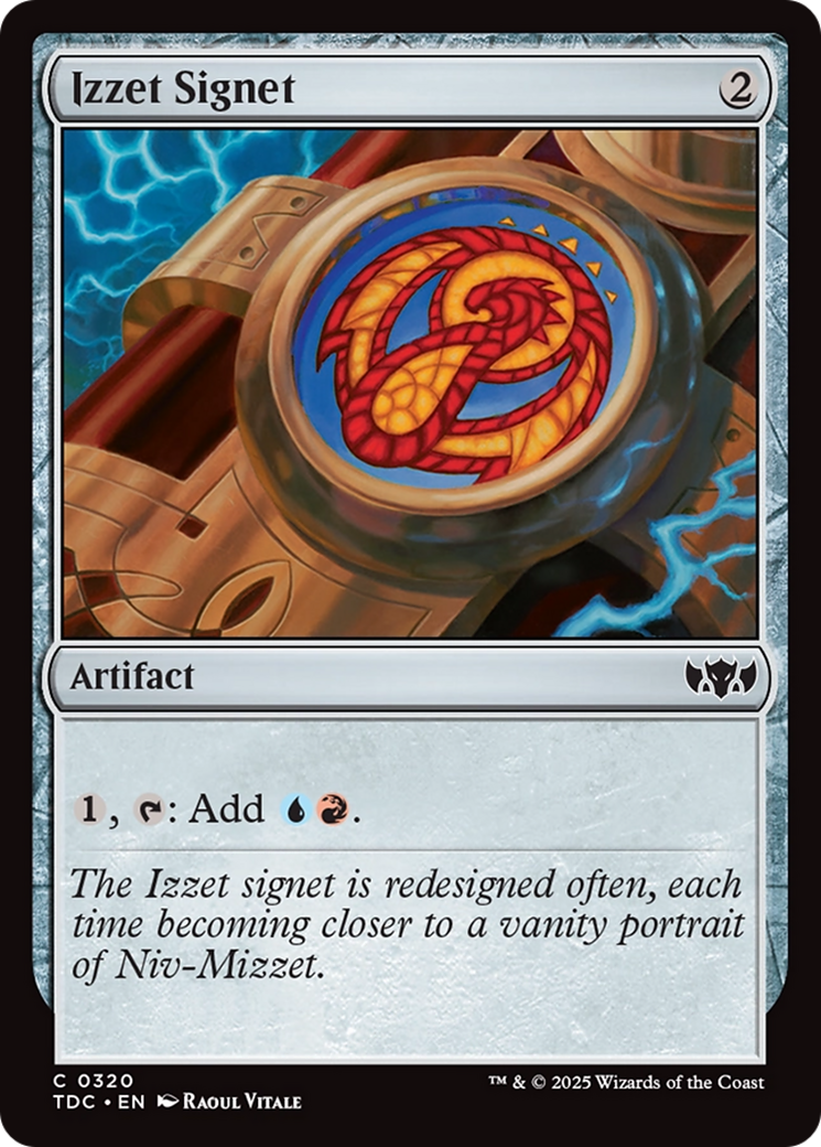 Izzet Signet [Tarkir: Dragonstorm Commander] | Exor Games Bridgewater