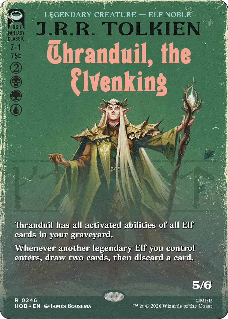 Thranduil, the Elvenking (Borderless) [The Hobbit] | Exor Games Bridgewater