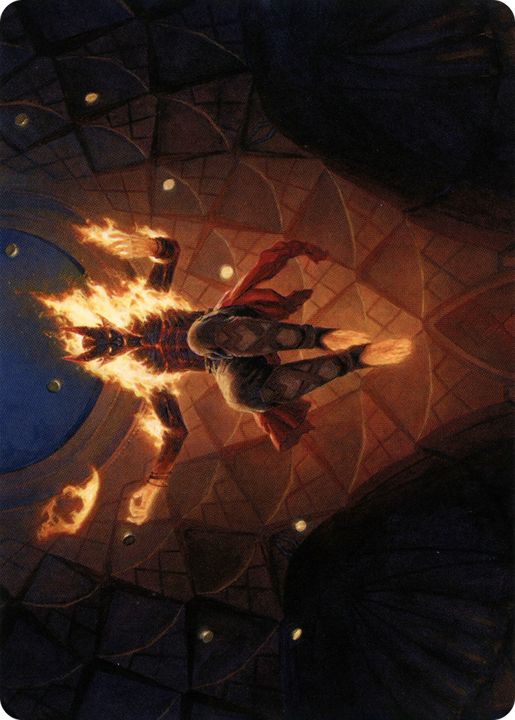 Yusri, Fortune's Flame Art Card [Modern Horizons 2 Art Series] | Exor Games Bridgewater