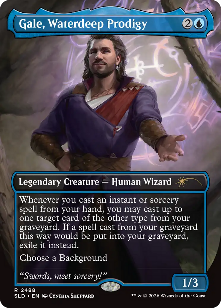 Gale, Waterdeep Prodigy [Secret Lair Drop Series] | Exor Games Bridgewater