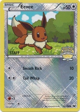 Eevee (84/108) (City Championship Staff) [League & Championship Cards] | Exor Games Bridgewater