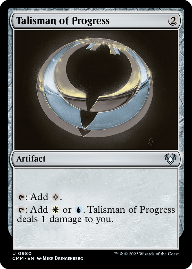 Talisman of Progress [Commander Masters] | Exor Games Bridgewater