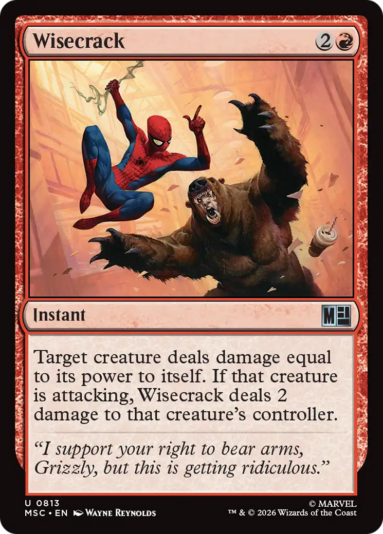 Wisecrack [Marvel Super Heroes Commander] | Exor Games Bridgewater