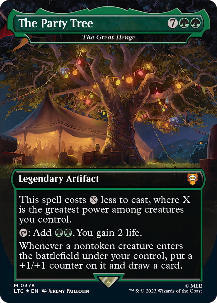 The Party Tree - The Great Henge (Surge Foil Realms and Relics) [The Lord of the Rings: Tales of Middle-Earth Commander] | Exor Games Bridgewater