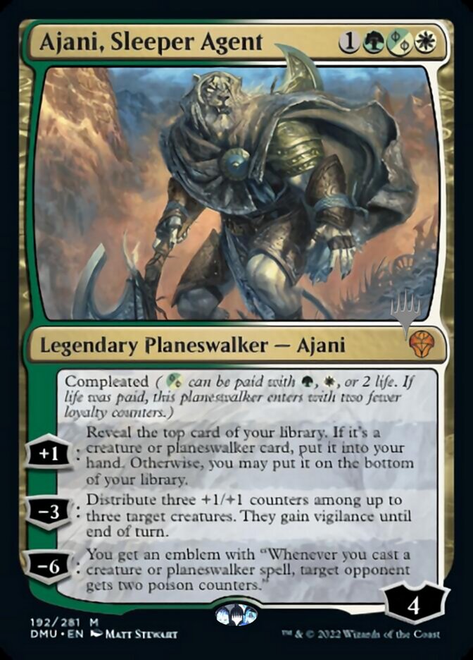 Ajani, Sleeper Agent (Promo Pack) [Dominaria United Promos] | Exor Games Bridgewater