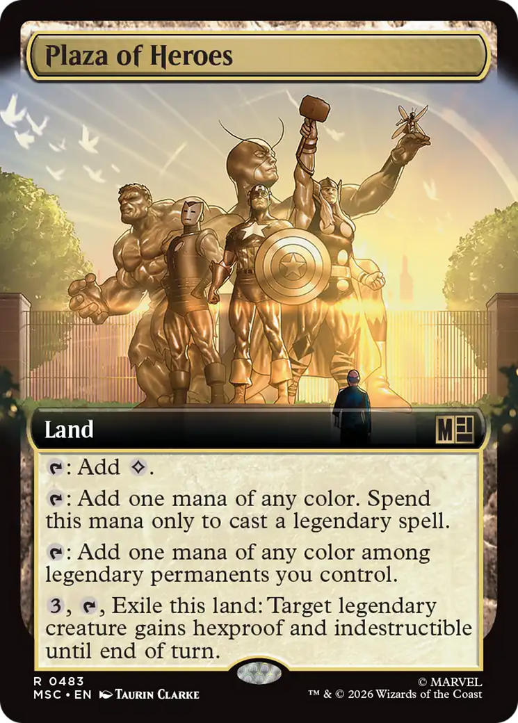 Plaza of Heroes (Extended Art) [Marvel Super Heroes Commander] | Exor Games Bridgewater