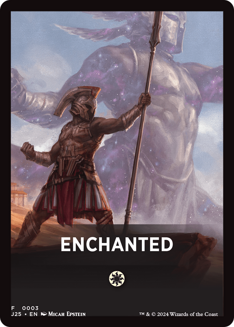 Enchanted Theme Card [Foundations Jumpstart Front Cards] | Exor Games Bridgewater