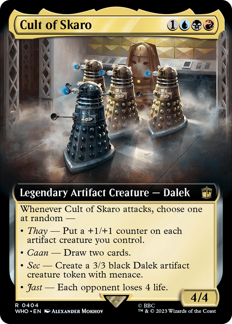 Cult of Skaro (Extended Art) [Doctor Who] | Exor Games Bridgewater