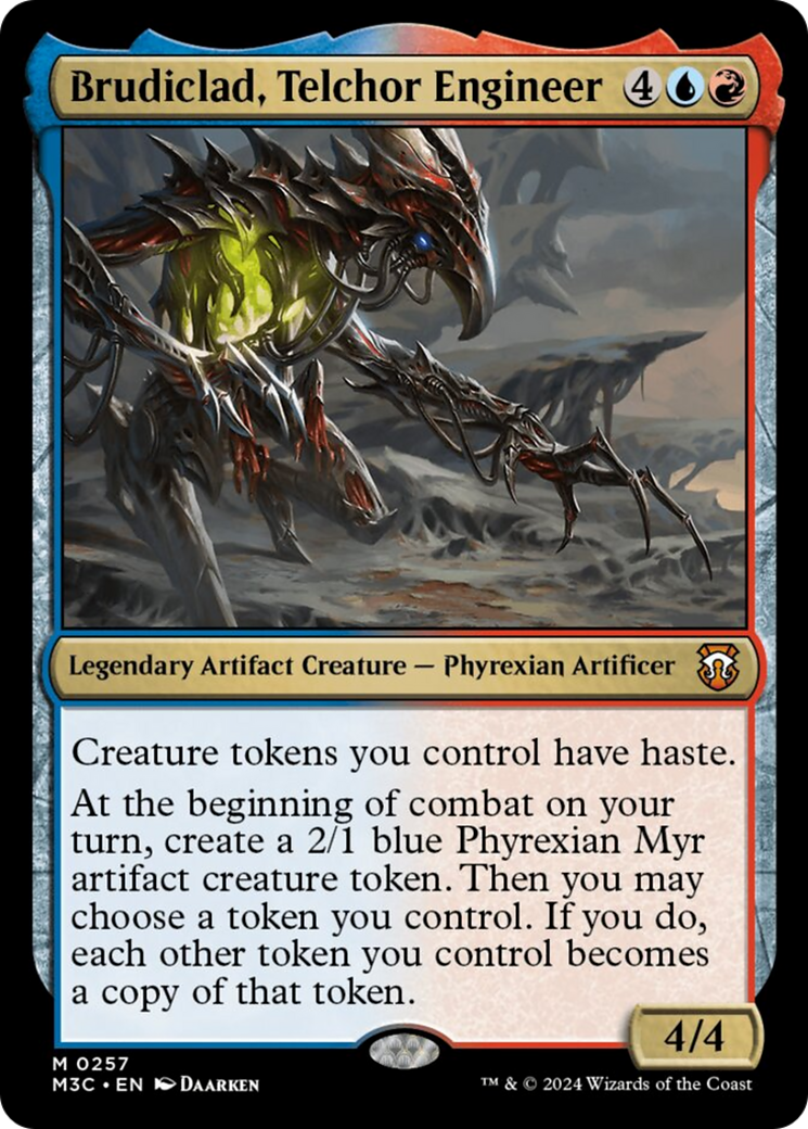 Brudiclad, Telchor Engineer (Ripple Foil) [Modern Horizons 3 Commander] | Exor Games Bridgewater