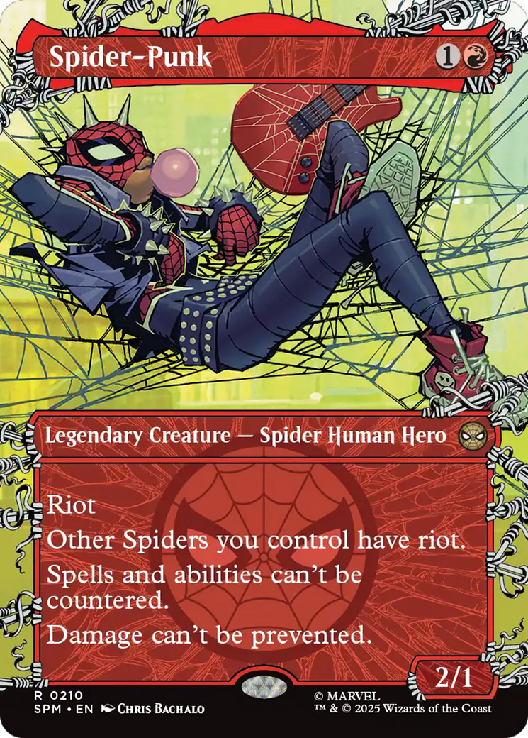 Spider-Punk (0210) (Borderless) [Marvel's Spider-Man] | Exor Games Bridgewater