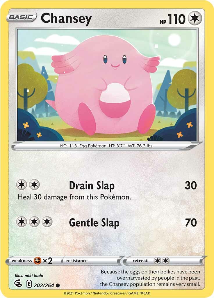 Chansey (202/264) [Sword & Shield: Fusion Strike] | Exor Games Bridgewater