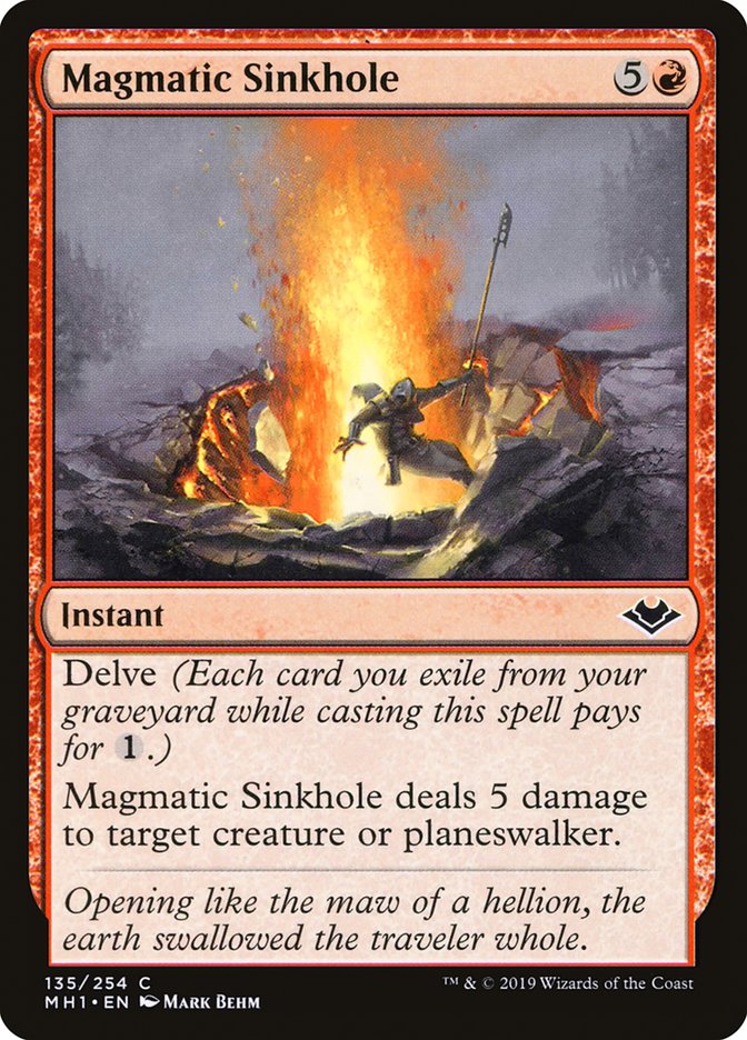 Magmatic Sinkhole [Modern Horizons] | Exor Games Bridgewater