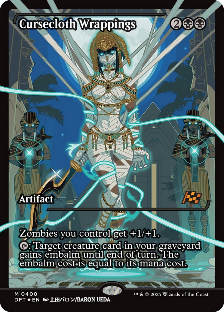 Cursecloth Wrappings (Showcase) [Aetherdrift] | Exor Games Bridgewater