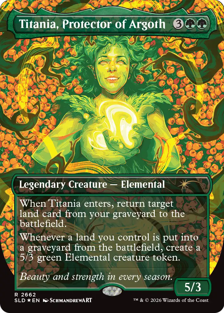 Titania, Protector of Argoth [Secret Lair Drop Series] | Exor Games Bridgewater