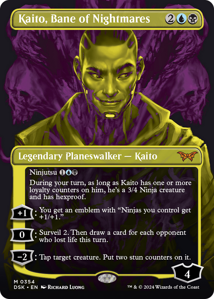 Kaito, Bane of Nightmares (Showcase) [Duskmourn: House of Horror] | Exor Games Bridgewater