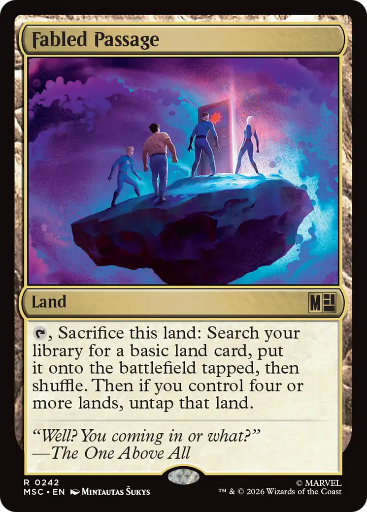 Fabled Passage [Marvel Super Heroes Commander] | Exor Games Bridgewater
