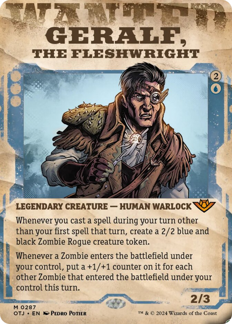 Geralf, the Fleshwright (Showcase) [Outlaws of Thunder Junction] | Exor Games Bridgewater