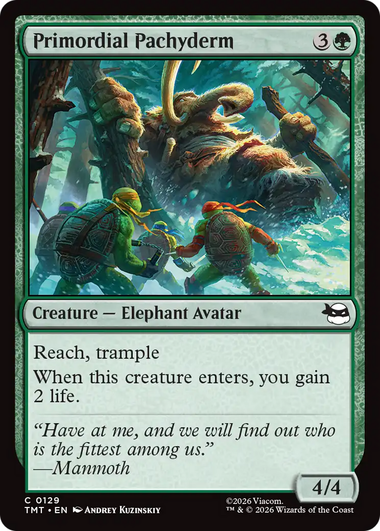 Primordial Pachyderm [Teenage Mutant Ninja Turtles] | Exor Games Bridgewater