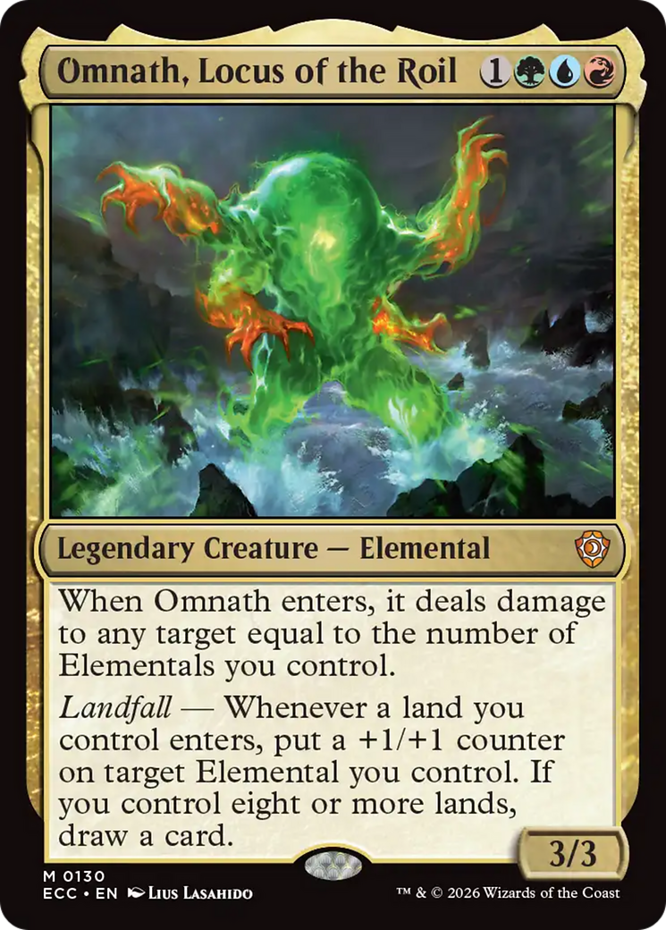 Omnath, Locus of the Roil [Lorwyn Eclipsed Commander] | Exor Games Bridgewater