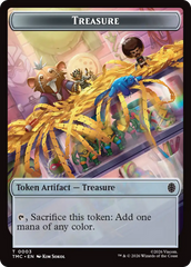 Treasure // Copy Double-Sided Token [Teenage Mutant Ninja Turtles Commander Tokens] | Exor Games Bridgewater