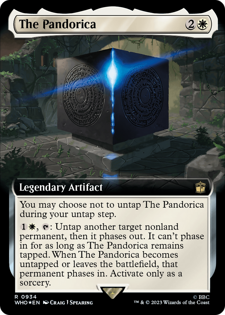 The Pandorica (Extended Art) (Surge Foil) [Doctor Who] | Exor Games Bridgewater