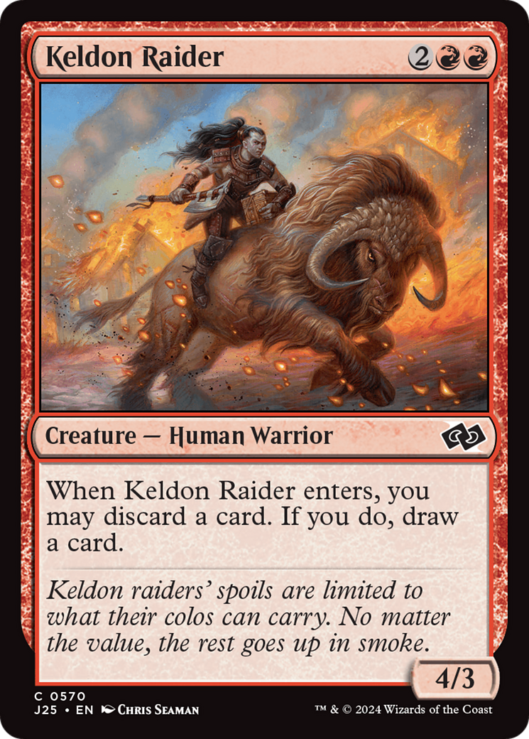 Keldon Raider [Foundations Jumpstart] | Exor Games Bridgewater