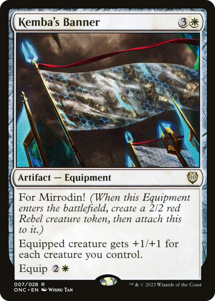 Kemba's Banner [Phyrexia: All Will Be One Commander] | Exor Games Bridgewater