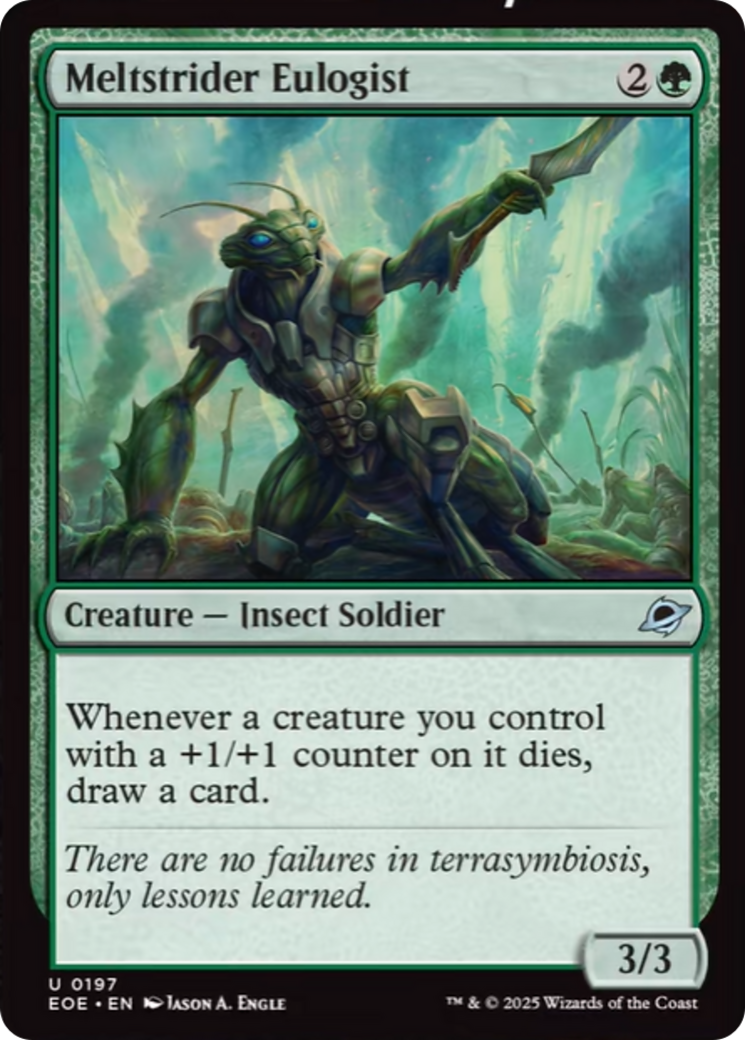 Meltstrider Eulogist [Edge of Eternities] | Exor Games Bridgewater