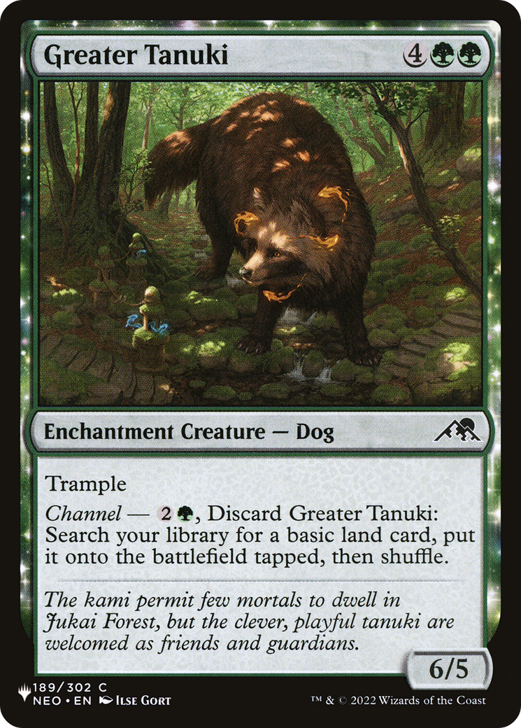 Greater Tanuki [The List] | Exor Games Bridgewater