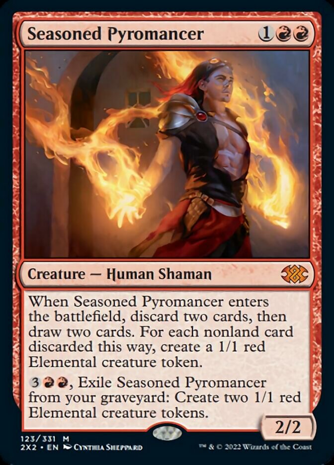 Seasoned Pyromancer [Double Masters 2022] | Exor Games Bridgewater