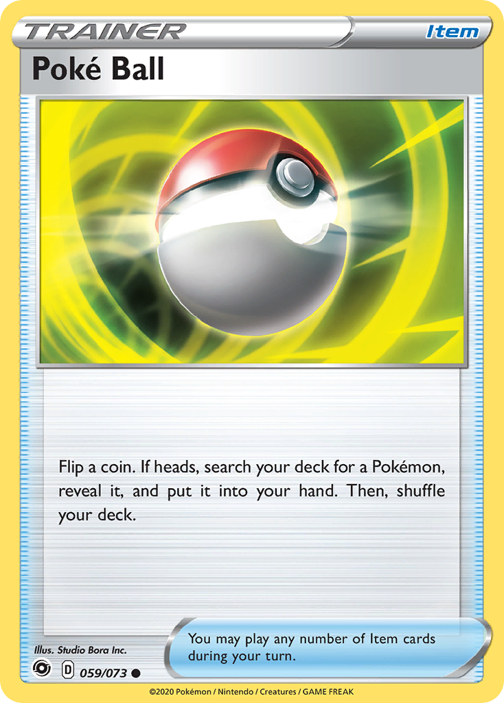 Poke Ball (059/073) [Sword & Shield: Champion's Path] | Exor Games Bridgewater