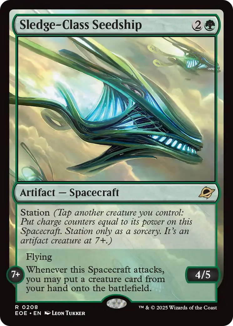 Sledge-Class Seedship [Edge of Eternities] | Exor Games Bridgewater