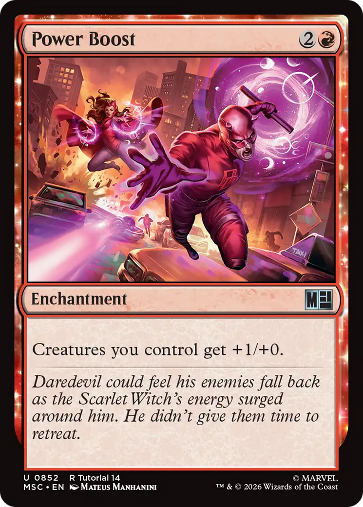 Power Boost [Marvel Super Heroes Commander] | Exor Games Bridgewater