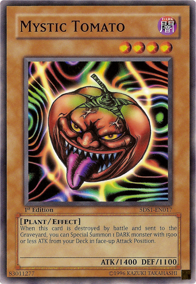 Mystic Tomato [5DS1-EN017] Common | Exor Games Bridgewater
