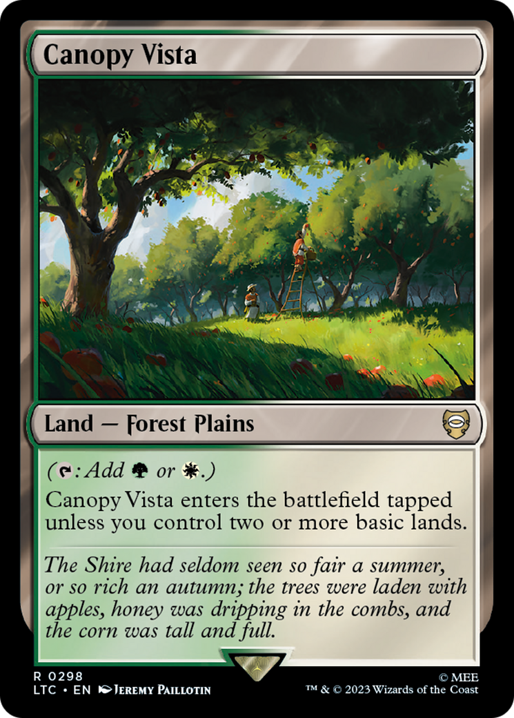 Canopy Vista [The Lord of the Rings: Tales of Middle-Earth Commander] | Exor Games Bridgewater