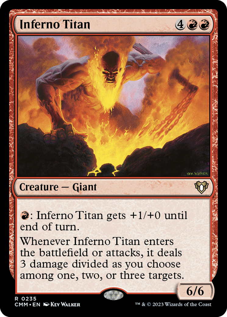 Inferno Titan [Commander Masters] | Exor Games Bridgewater