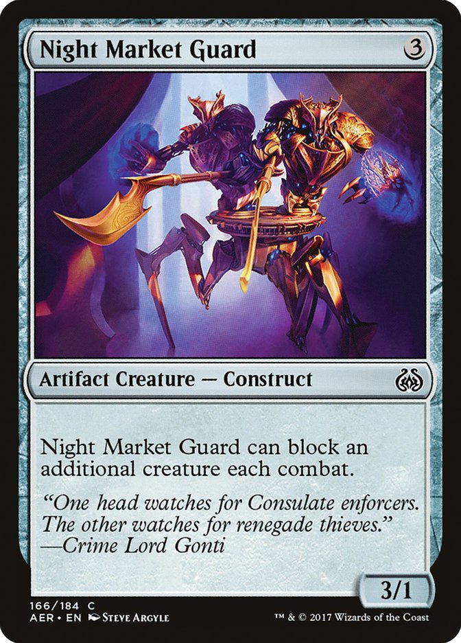 Night Market Guard [Aether Revolt] | Exor Games Bridgewater