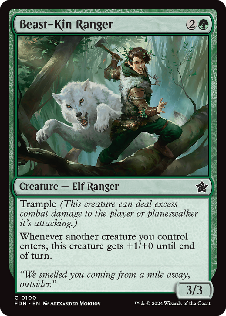 Beast-Kin Ranger [Foundations] | Exor Games Bridgewater